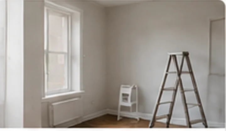 Drywall repair and painting work